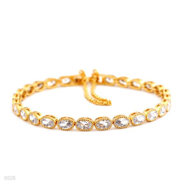 Amber Armband - Gold / Diamant