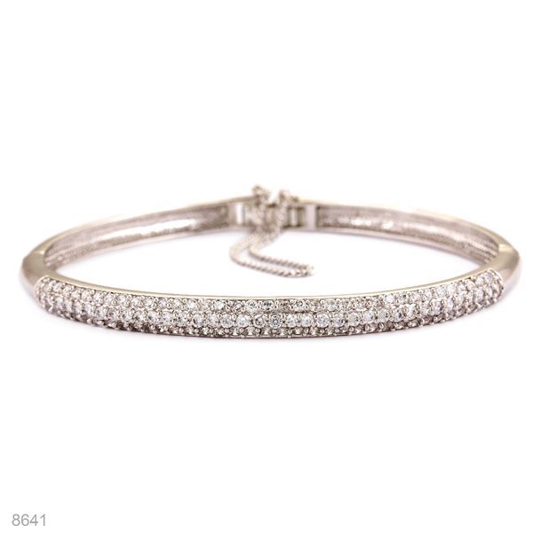 Amber Armband - Schwarz / Silber