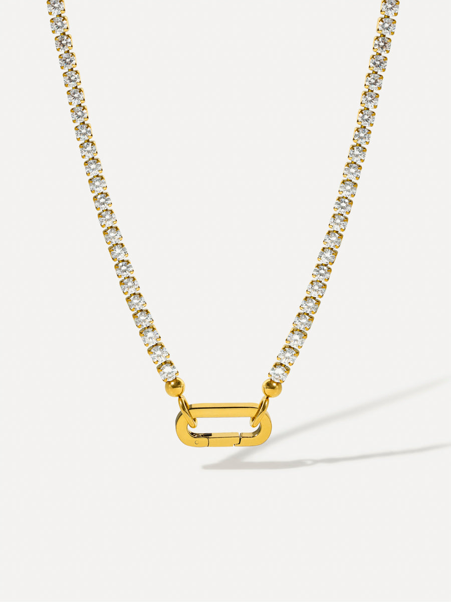 Ash Collier Halskette - Diamant
