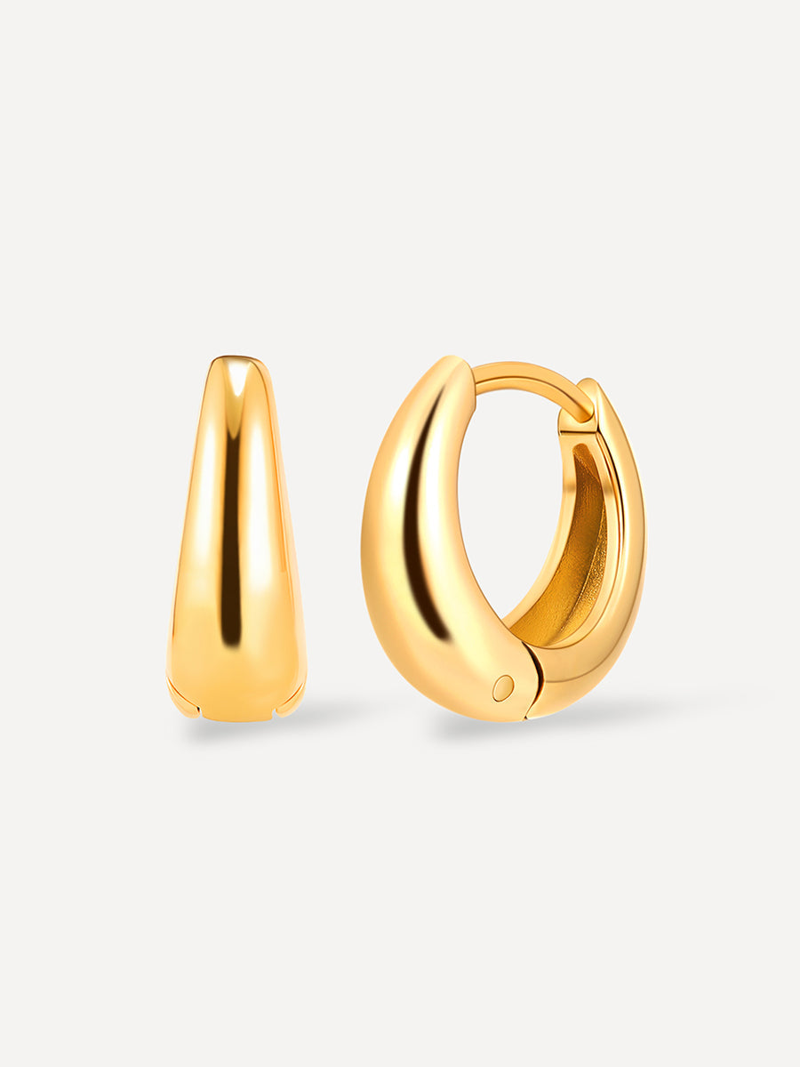 Sassy Ohrringe - Grün / Gold
